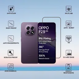 GORILLA PRO PLUS Tempered Glass Guard for Oppo F29 5G Temper Glass Edge To Edge Screen Protector Full Coverage Screen Guard For Oppo F29 Tempered Glass image 3