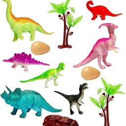Big Size Egg Dinosaur Realistic Figures Playset Toys for Kids Baby Year Old-24