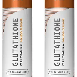 healthkart hk vitals Glutathione Skin Glow Effervescent Tablets with Vitamin C & E, Mango-picture-2