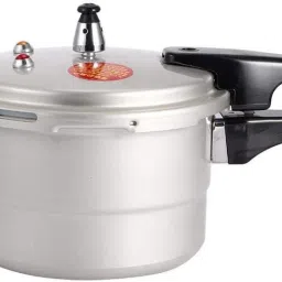 Aluminum Pressure Cooker, Induction Base Inner Lid Slow Cooker-image-2