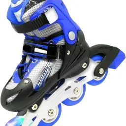 Inline Skates with PU Flashing Wheel Aluminum Body LED Light In-line Skating In-line Skates - Size 6-9 UK-image-44