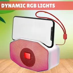 GUGGU S103 Bluetooth (PORTABLE DESKTOP SPEAKER) Dynamic Thunder Sound & High Bass D495 5 W Bluetooth Laptop/Desktop Speaker-image-91