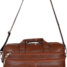 Men & Women Tan Messenger Bag-0