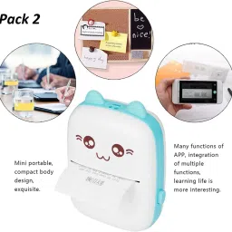 Kreativ Tadkaa Portable Mini Thermal Printer Wireless Inkless Bluetooth Pocket Printer Mini printer-8