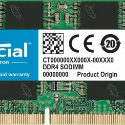 Crucial CT Series DDR4 4 GB (Dual Channel) Laptop DRAM (CT4G4SFS824A)-45