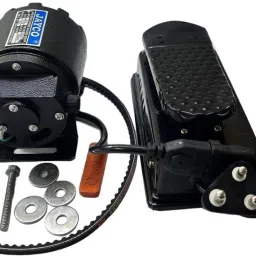 Sewing Machine Motor (COPPER WINDING) with Heavy Quality Speed Controller-BLACK Electric Sewing Machine-image-49