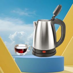 Electric Kettle with Stainless Steel Body, 1.5ltr for boiling Water,tea,EggsG413 Beverage Maker-image-52