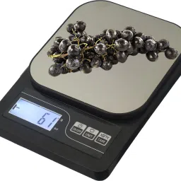 Qozent 10kg x 1g Weight Machine Digital Kitchen Weighing Scale & Food Weight Machine for Health, Fitness, Baking , Cooking Kitchen Weight Scale , Keto and Meal Prep, Upto 10 KG for Kitchen K/45/AQo- Kitchen Weighing Scale-picture-23