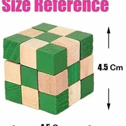 Wooden Snake Design Puzzle Cube for Your Kids to Improve Brain Activity-25