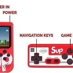 CHG Orich Game Box 400 in One Handheld Game Console With Remote Controller & Can with 620 image 3