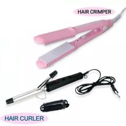 MARSELITE (INOVA) 471B Hair Curler & Hair Crimper Machine For Girl's chool karlara Electric Hair Curler-image-101