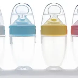 Baby Feeding Bottle | 300ml Leak-Proof & Anti-Spill, Up to 3 Years - Silicone-image-4