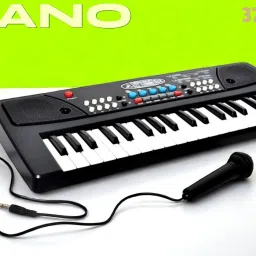X416 Keys Piano Toy with Microphone, USB Power Cable & Sound Recording Best Birthday Gift for Boys and Girls Musical Instruments Analog Digital Piano-68