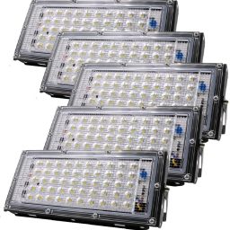 Spotlight 50W (Pack of 5) Waterproof IP65 Outdoor LED Reflector, 220V AC Flood Light Outdoor Lamp-24