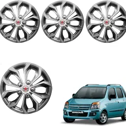 Wc_visnSlvr_13In_WagonR_2006_-2009 Wheel Cover For Maruti Wagon R AX-image-10
