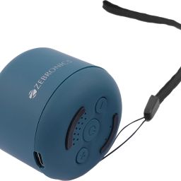 ZEBRONICS Pixie mSD & TWS Function, 7h Backup,Compact design with Carry Loop 5 W Bluetooth Speaker image 2