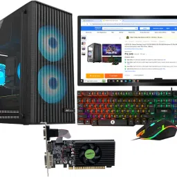 LOESIS intel Core i5 (6th Gen) (16 GB DDR4/512 GB SSD/Windows 11 Home/4 GB/19 Inch Screen/4GB Graphic card) with MS Office-80