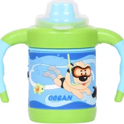 SunDelight Transition Cup (Non - Spill) 6m+ (Green)-image-20