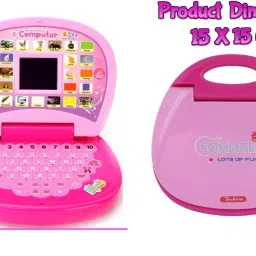 just97 Laptop for Kids, Educational Computer ABC and 123 Learning image 3