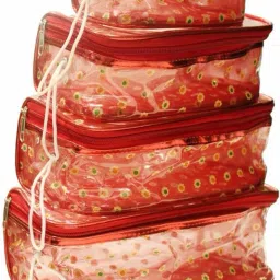 Women Red Cosmetic Bag-9