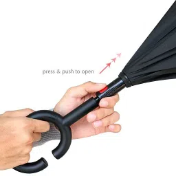 bawaly Windproof latest Rainy Reverse Folding Double Layer Inverted Umbrella Umbrella image 4