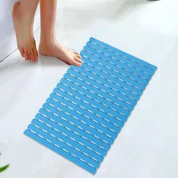 Kuber Industries Blue Anti-Skid Shower Bath Rug-image-28