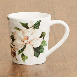Home Centre Green & White Floral Printed Ceramic Glossy Mug-13