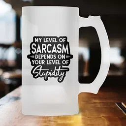ARTBUG Transparent Printed Glass Matte Mugs 470Ml-image-33