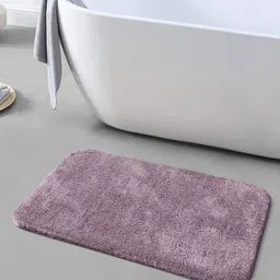 OBSESSIONS Mauve-Colored 2300 GSM Anti-Skid Bath Rugs-image-25