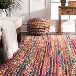 HABERE INDIA Multicoloured Woven-Design Carpet-23