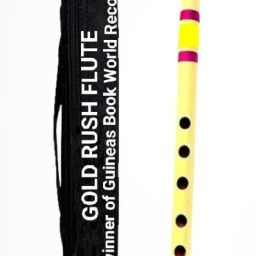 G Natural Medium Scale SIX Holes Beginners Bamboo Bansuri 17 inch Size Bamboo Flute-image-29