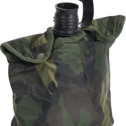 Outdoor Military Camping Army Water Bottle Canteen Cup Pouch - Jungle Camo Hydration Pack-22