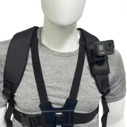 Raptas Chest Mount Strap Fully Adjustable & Secure Chesty Body Mount for Mini Cameras Strap-picture-19