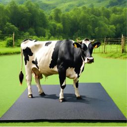 COW MAT-Waterproof Rubber(Mat 8*5 Feet)BPA Free For Horse-AD | Cow, Dog, Hamster, Guinea Pig, Miniature Pig Pet Mat-image-90