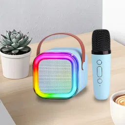 K12 Speaker Machine Bluetooth-Compatible Wireless Karaoke Mic Speaker-28