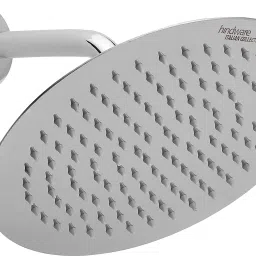 250 mm Stainless Steel Single Flow Ultra Thin Rain Shower Without Arm - Round Fixed Mount-image-9