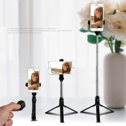 SOJUBA Portable Mobile stand| selfie shooter| Bluetooth Selfie Stick| tripod stand Tripod, Monopod, Monopod Kit, Tripod Kit image 5