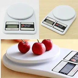 SELMEZ 10kg Electronic Weight Machine Scale For grocery Measuring Scale (White) Weighing Scale-image-77