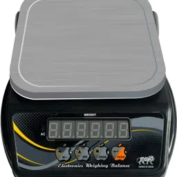 NIVAYO 10Kg Digital Scale With Rechargeable, Stainless Steel Plate For Kitchen & Home Weighing Scale-picture-1