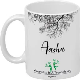 wagwanfly Aashu Printed Gift For Brother Sister Girlfriend Boyfriend Husband Wife On Special Birthday MF-11 Ceramic Coffee Mug-picture-0