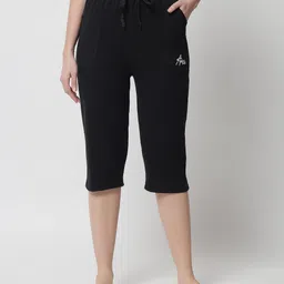 anixa Women Black Capri-picture-10