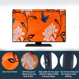 JM Homefurnishings Padded Cover, Dust Cover, etc. for 40 inch Computer Monitor, TV, LCD Monitor, etc.- LEDTVJM38_40IN-picture-26