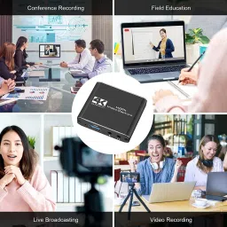 microware HDMI Video Game Capture Card HDMI USB 3.0 Adapter Video and Audio Capture 32 inch Blu-ray Player image 3