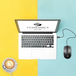 ZEBRONICS Zeb-K20 Wired Keyboard and ZEB-Power Plus Wired Optical Mouse Combo Set image 5