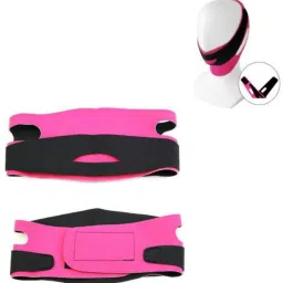 Face Slimming Mask/double Chin Reducer For Men And Women V Line Facial Lift Slim Cheeks Belt Strap Mask (Free size) Anti-snoring Device-8