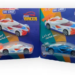 HI RUN DIE CAST PULL BACK CAR-12