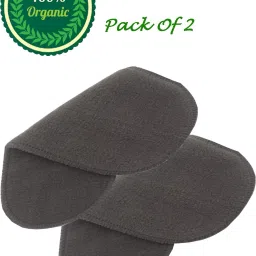 5 Layers Bamboo Charcoal Wet-free, Reusable, Washable Nappy Inserts (Pack of 2)-12