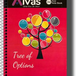 RED A4 Notebook Spiral | Ruled | 500 Pages-22
