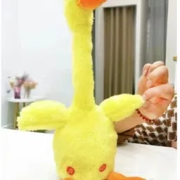 GE ENT 13″ talking & dancing duck: mimics speech, plays music, lights up-picture-17