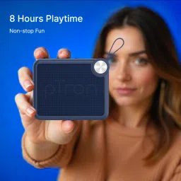 PTron Funk Rap with 10W Pristime Sound, 8Hrs Playtime, Compact Size & TWS Feature 10 W Bluetooth Speaker image 5
